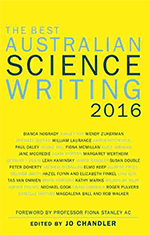 The Best Australian Science Writing 2016 book cover